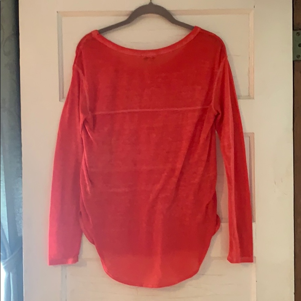 Express Pull Over Long Sleeve Top - Picture 2 of 4